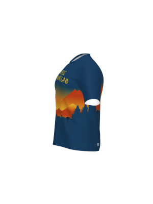 Podiumwear Men's Crew Neck Tee (Running) Side View