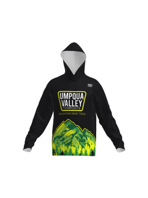 Podiumwear Unisex Slim-Fit Hoodie (Running) Front View