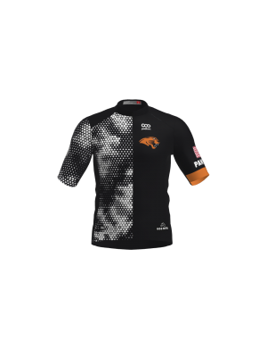 Podiumwear Men's Gold Jersey (Cycling) Front View