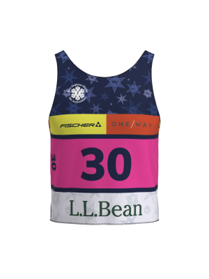 Podiumwear Race Bib (Nordic Skiing) Front View