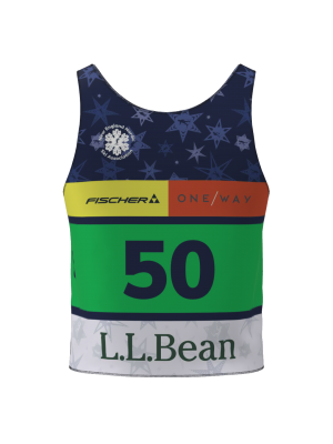 Podiumwear Race Bib (Nordic Skiing) Back View