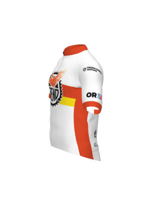 Podiumwear Men's Gold Jersey (Cycling) Side View