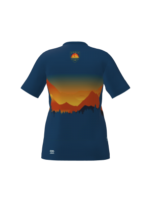 Podiumwear Women's Crew Neck Tee (Running) Back View