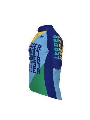 Podiumwear Men's Gold Jersey (Cycling) Side View