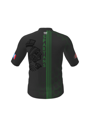 Podiumwear Men's Gold Jersey (Cycling) Back View