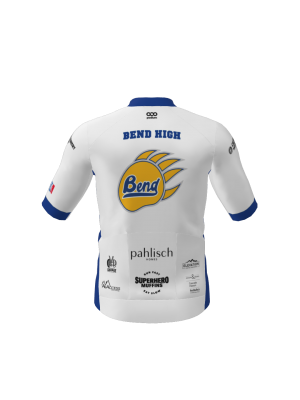 Podiumwear Women's Gold Jersey (Cycling) Back View