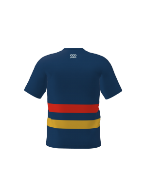 Podiumwear Men's Crew Neck Tee (Running) Back View
