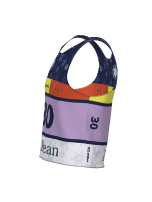 Podiumwear Race Bib (Nordic Skiing) Side View