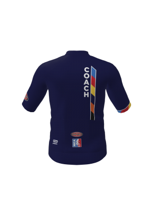 Podiumwear Men's Gold Jersey (Cycling) Back View