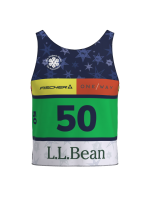 Podiumwear Race Bib (Nordic Skiing) Front View