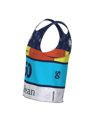 Podiumwear Race Bib (Nordic Skiing) Side View