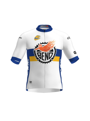 Podiumwear Men's Gold Jersey (Cycling) Front View