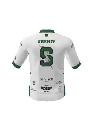 Podiumwear Women's Gold Jersey (Cycling) Back View