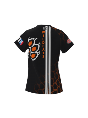Podiumwear Women's Silver Short Sleeve MTB Jersey (Cycling) Back View