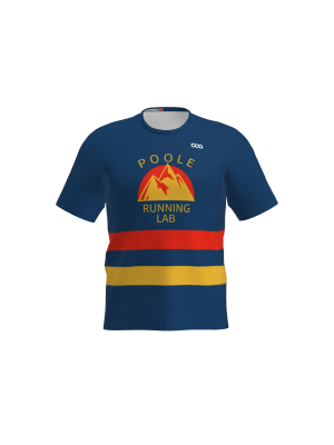 Podiumwear Men's Crew Neck Tee (Running) Front View