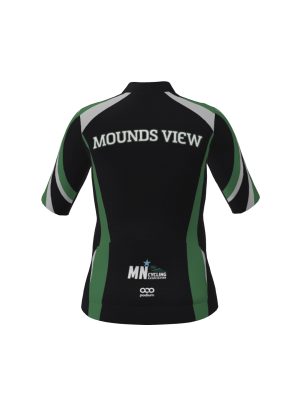 Podiumwear Women's Bronze Jersey (Cycling) Back View