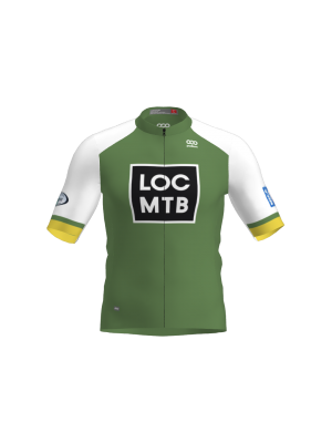 Podiumwear Men's Gold Jersey (Cycling) Front View