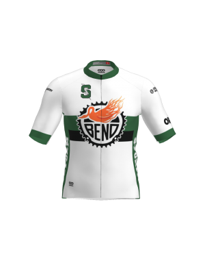 Podiumwear Men's Gold Jersey (Cycling) Front View