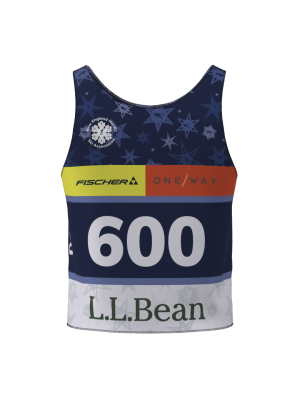 Podiumwear Race Bib (Nordic Skiing) Back View