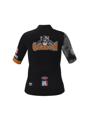 Podiumwear Women's Gold Jersey (Cycling) Back View