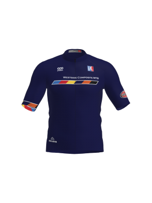 Podiumwear Men's Gold Jersey (Cycling) Front View
