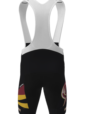 Podiumwear Men's Cycling Bibs (Cycling) Back View