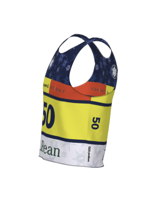 Podiumwear Race Bib (Nordic Skiing) Side View