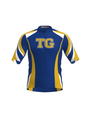 Podiumwear Men's Bronze Jersey (Cycling) Front View