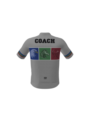 Podiumwear Men's Bronze Jersey (Cycling) Back View