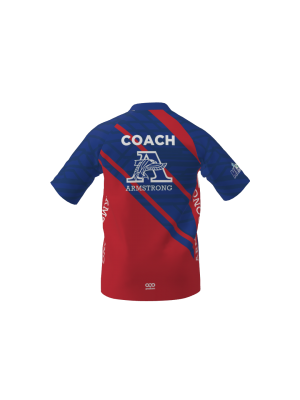 Podiumwear Men's Silver Short Sleeve MTB Jersey (Cycling) Back View