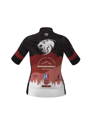 Podiumwear Women's Bronze Jersey (Cycling) Back View