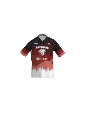 Podiumwear Women's Silver Short Sleeve MTB Jersey (Cycling) Front View