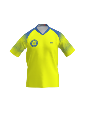 Podiumwear Men's V-Neck Tee (Running) Front View