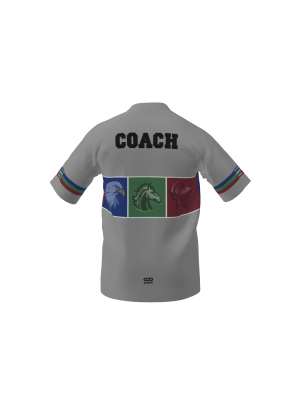 Podiumwear Women's Silver Short Sleeve MTB Jersey (Cycling) Back View