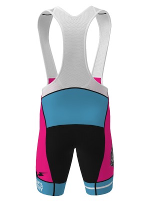 Podiumwear Men's Cycling Bibs (Cycling) Back View