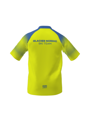 Podiumwear Men's V-Neck Tee (Running) Back View