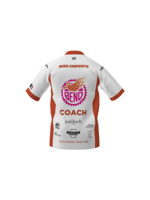 Podiumwear Women's Silver Short Sleeve MTB Jersey (Cycling) Back View