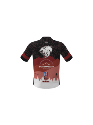 Podiumwear Men's Bronze Jersey (Cycling) Back View