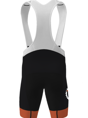 Podiumwear Men's Cycling Bibs (Cycling) Back View