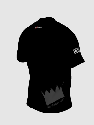 Podiumwear Men's Crew Neck Tee (Running) Side View