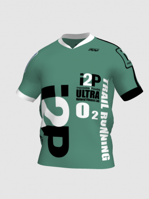 Podiumwear Men's V-Neck Tee (Running) Front View