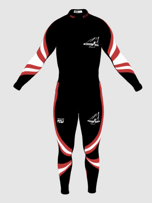 Podiumwear Nordic Child's Two-Piece Race Suit (Nordic Skiing) Front View