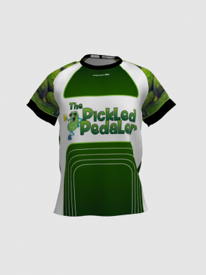 Podiumwear Women's Crew Neck Tee (Running) Front View