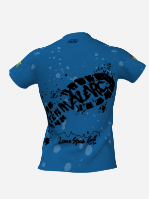 Podiumwear Women's V-Neck Tee (Nordic Skiing) Back View