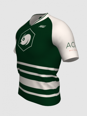 Podiumwear Men's V-Neck Tee (Running) Side View