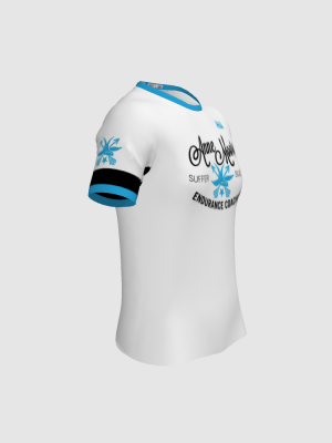 Podiumwear Women's Crew Neck Tee (Running) Side View