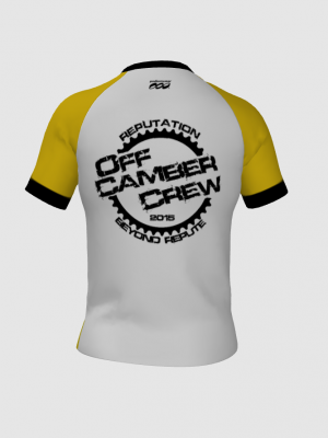 Podiumwear Women's Crew Neck Tee (Running) Back View