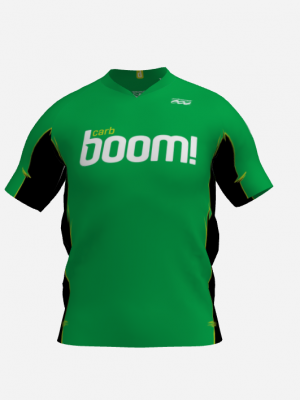 Podiumwear Men's V-Neck Tee (Running) Front View