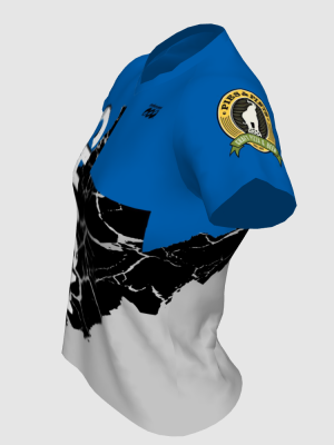 Podiumwear Women's V-Neck Tee (Nordic Skiing) Side View