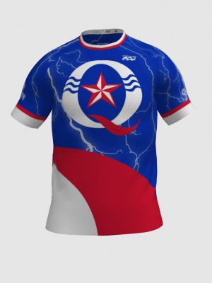 Podiumwear Men's Crew Neck Tee (Nordic Skiing) Front View